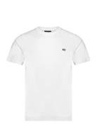 Max Classic Organic Cotton Tee Tops T-shirts Short-sleeved White Lexin...