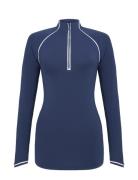 Veronica Sun Protection Sport Sweat-shirts & Hoodies Sweat-shirts Blue...