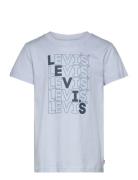 Levi's® Loud Organic Tee Tops T-shirts Short-sleeved Blue Levi's