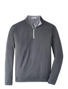 Perth Stretch 1/4 Zip Sport Sweat-shirts & Hoodies Sweat-shirts Grey P...