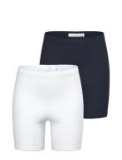 Nkfvivian 2P Solid Short Legging Noos Bottoms Shorts Multi/patterned N...