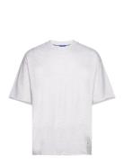 Nambers Tops T-shirts Short-sleeved Grey HUGO BLUE