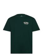 Hco. Guys Graphics Tops T-shirts Short-sleeved Green Hollister