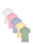 Hco. Guys Knits Tops Polos Short-sleeved Multi/patterned Hollister