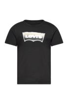 Levi's® Batwing Mirror Effect Tee Tops T-shirts Short-sleeved Black Le...