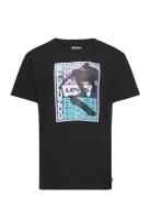 Levi's Skater Boy Tee Tops T-shirts Short-sleeved Black Levi's