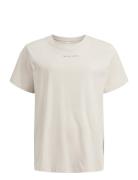 Essential Tee Cadiz Sport T-shirts & Tops Short-sleeved Beige Rethinki...