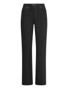 Trousers Bottoms Trousers Straight Leg Black United Colors Of Benetton
