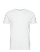 Sdrock Ss Tops T-shirts Short-sleeved White Solid