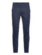 Structure Superflex Chinos Bottoms Trousers Chinos Blue Lindbergh