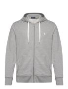 Loopback Terry-Lsl-Sws Tops Sweat-shirts & Hoodies Hoodies Grey Polo R...