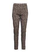 Angelie 604 Bottoms Trousers Straight Leg Multi/patterned FIVEUNITS