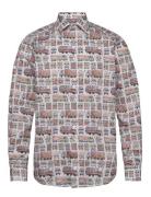 Eton Trucks Shirt Tops Shirts Casual Multi/patterned Eton