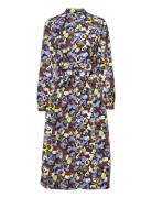 Yasrosita Ls Midi Dress Knelang Kjole Multi/patterned YAS