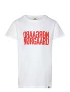 Single Organic Tuvina Tee Tops T-shirts Short-sleeved White Mads Nørga...