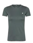 Ace Slim T-Shirt Sport T-shirts & Tops Short-sleeved Grey Björn Borg