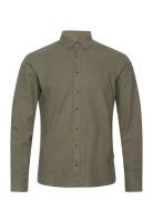 Bhburley Shirt Tops Shirts Casual Khaki Green Blend