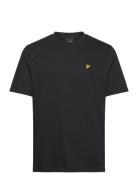 Over D T-Shirt Tops T-shirts Short-sleeved Black Lyle & Scott