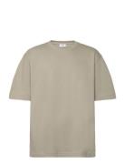 Heavy Crewneck Tee Designers T-shirts Short-sleeved Beige Filippa K