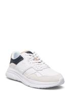 Modern Runner Best Lth Mix Lave Sneakers White Tommy Hilfiger