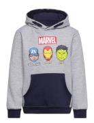 Sweats Tops Sweat-shirts & Hoodies Hoodies Grey Marvel