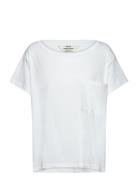 Organic Jersey Torva Tee Tops T-shirts & Tops Short-sleeved White Mads...