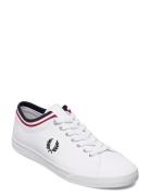 Unders Tip Cuff Twill Lave Sneakers White Fred Perry