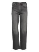 Alexa High-Rise Denim Jeans Bottoms Jeans Straight-regular Grey Malina