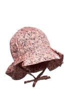 Girl Summer Hat Uv50+ Solhatt Multi/patterned The New