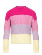 Konsandy L/S Stripe Pullover Cp Knt Tops Knitwear Pullovers Multi/patt...