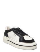 Cph181 Leather Mix White Lave Sneakers Black Copenhagen Studios