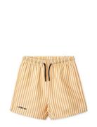 Duke Stripe Board Shorts Bottoms Shorts Yellow Liewood