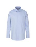 Cityhemden 1/1 Arm Tops Shirts Business Blue Seidensticker