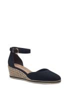 Women Court Sho Sko Wedge Navy Tamaris