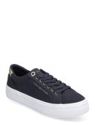 Essential Vulc Canvas Sneaker Lave Sneakers Navy Tommy Hilfiger