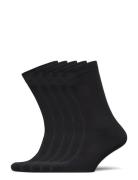 Socks 5-Pack Organic Cotton Underwear Socks Regular Socks Black Rester...