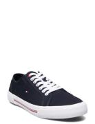 Core Corporate Vulc Canvas Lave Sneakers Navy Tommy Hilfiger