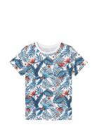 Nkmvalmas Ss Top Tops T-shirts Short-sleeved Multi/patterned Name It