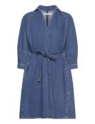 Liva Short Dress Kort Kjole Blue InWear