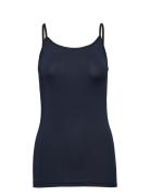 Iane Strap Top Tops T-shirts & Tops Sleeveless Navy B.young