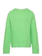 Taron Tops Knitwear Pullovers Green MarMar Copenhagen