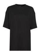Drisela_2 Tops T-shirts & Tops Short-sleeved Black HUGO