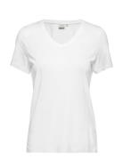 Naia Tshirt Tops T-shirts & Tops Short-sleeved White Cream