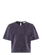 Nkfrunic Ss Top R Tops T-shirts Short-sleeved Purple Name It