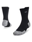 Ua Ad Run Cushion 1Pk Mid Sport Socks Regular Socks Black Under Armour