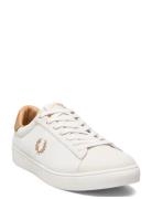 Spencer Mesh/Nubuck Lave Sneakers White Fred Perry