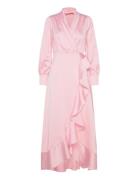 Iza Maxi Dress Maxikjole Festkjole Pink Love Lolita