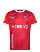 Dansk Håndbold Home Jersey Sport T-shirts Short-sleeved Red PUMA