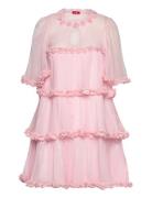 Flowcras Dress Kort Kjole Pink Cras