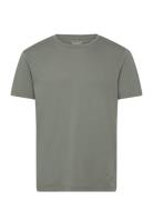 Gmt Dye Tee Tops T-shirts Short-sleeved Green Hackett London